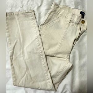 J. Crew Cropped Chino Pants
